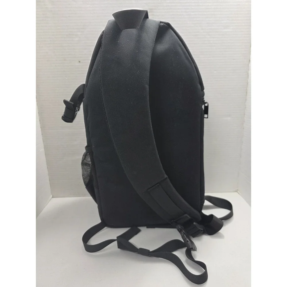 Black DSLR Camera Backpack Padded Adjustable Dividers Photography Bag 16x9x5